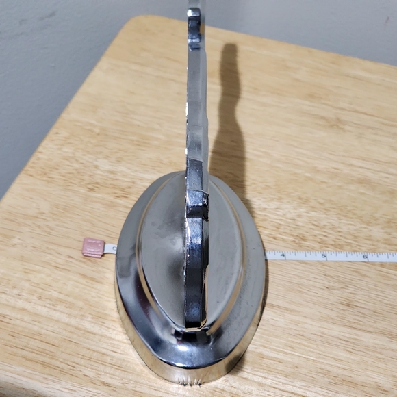 Chrome Mustang 11" W x 3.5" D on stand - Picture 7 of 12